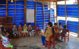 Ngôi trường nghèo ở Quảng Ngãi
