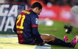 Barcelona mất Adriano 6 tuần