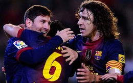 Messi ở lại Barca đến năm 2018