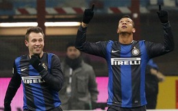 Dự bị Guarin tỏa sáng đưa Inter vào tứ kết