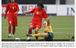 Tuyển nữ VN bắt đầu chiến dịch World Cup 2015