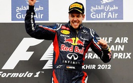 Sebastian Vettel thắng chặng đầu tiên mùa giải 2012