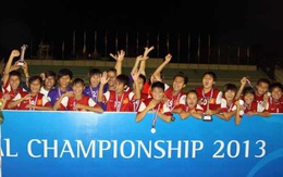 VN vô địch U-14 nữ Châu Á khu vực Đông Nam Á 2013
