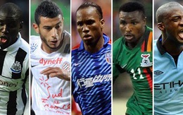 BBC đề cử 5 cầu thủ xuất sắc nhất châu Phi