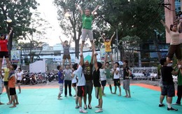 Trẻ, khỏe và năng động cùng cheerleading