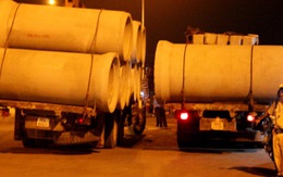 Đêm đầu xử phạt xe quá tải: Xe trọng tải 6 tấn, chở trên 30 tấn