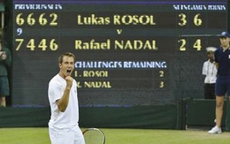 Lukas Rosol gây địa chấn