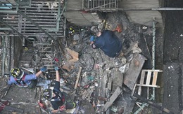 Sập nhà tại phố người Hoa ở New York, 10 người bị thương