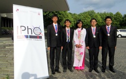 Học sinh Việt giành hai huy chương vàng Olympic Vật lý