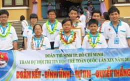Đội TP.HCM đoạt giải nhất Hội thi tin học trẻ toàn quốc