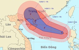 Bão hướng lên bán đảo Lôi Châu - Trung Quốc