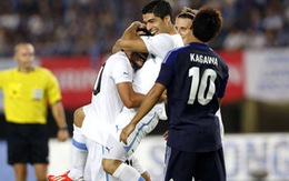 Luis Suarez ghi bàn, Uruguay đá bại Nhật 4-2