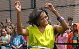 Bà Michelle Obama hát nhạc rap?