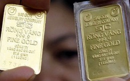 Giá vàng lùi sát mốc 37 triệu đồng/ lượng