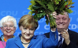 Đảng bà Merkel thắng áp đảo trong bầu cử Đức