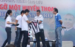 Cannavaro đến VN dự Giải Tiger Street Football 2013