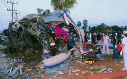 Thái Lan: lái xe ngủ gật làm 16 người chết
