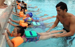 TP.HCM: chỉ 10-15% học sinh biết bơi