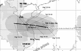 Bão rất mạnh sắp vào Quảng Trị - Quảng Ngãi