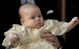 Hoàng tử bé nước Anh xuất hiện tại lễ rửa tội