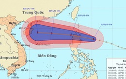 Bão Krosa đang mạnh lên