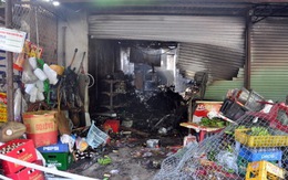 Cháy cửa hàng tạp hóa, bốn người chết thảm