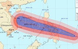 Siêu bão Hải Yến lồng lộn áp sát Philippines