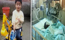 Trung Quốc: Mẹ ép con 4 tuổi uống xăng rồi đốt