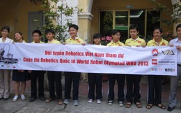 Việt Nam dự thi Robotics quốc tế 2013