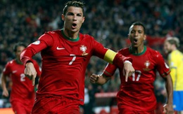 Ronaldo tỏa sáng, Bồ Đào Nha đánh bại Thụy Điển
