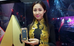 Ngắm iPhone 5S mạ vàng tại triển lãm Vietnam Telecomp 2013
