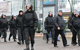 Nga bắt giữ 15 nghi can khủng bố Hồi giáo có vũ trang ở Matxcơva