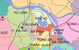 Chính phủ đồng ý Hà Nội tách huyện Từ Liêm thành 2 quận