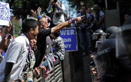 Thái Lan: biểu tình đã có đụng độ