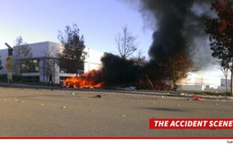 Hình ảnh hiện trường vụ tai nạn khiến Paul Walker tử vong