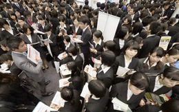 Sinh viên Nhật vào mùa "săn việc"
