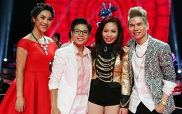 Giọng hát Việt: 4 thí sinh vào chung kết