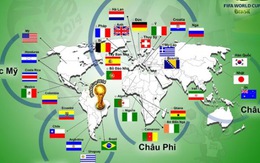 TTO tặng bạn đọc poster 8 bảng đấu World Cup 2014