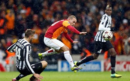 Sneijder đưa Galatasray vượt qua Juventus