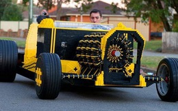 Ghép nửa triệu miếng nhựa Lego thành "xe hơi"