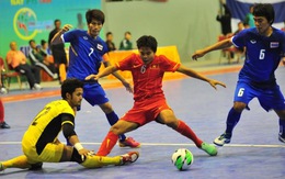Futsal nam VN thua Thái Lan 1-8
