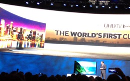 Samsung giới thiệu tivi cong UHD lớn nhất thế giới