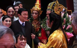 Chủ tịch nước đến xem Vua Thánh triều Lê