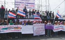 Nông dân biểu tình đòi chính phủ Thái Lan thanh toán tiền gạo