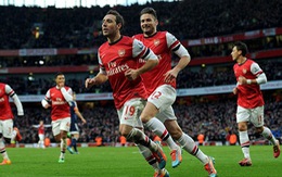 Cazorla giúp Arsenal giữ vững ngôi đầu