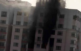 Lại cháy căn hộ ở chung cư 25 tầng Phúc Thịnh