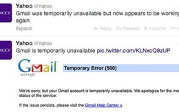 Yahoo! xin lỗi Google vì chế giễu sự cố Gmail