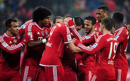 Bayern Munich đại thắng E.Frankfurt