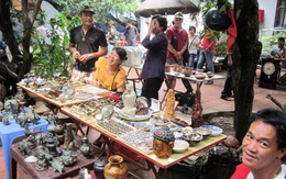Chợ phiên đồ xưa của người Hà Nội