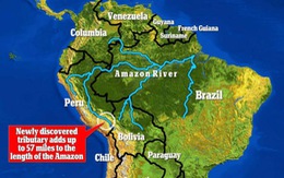 Hệ thống sông Amazon khởi nguồn từ Peru